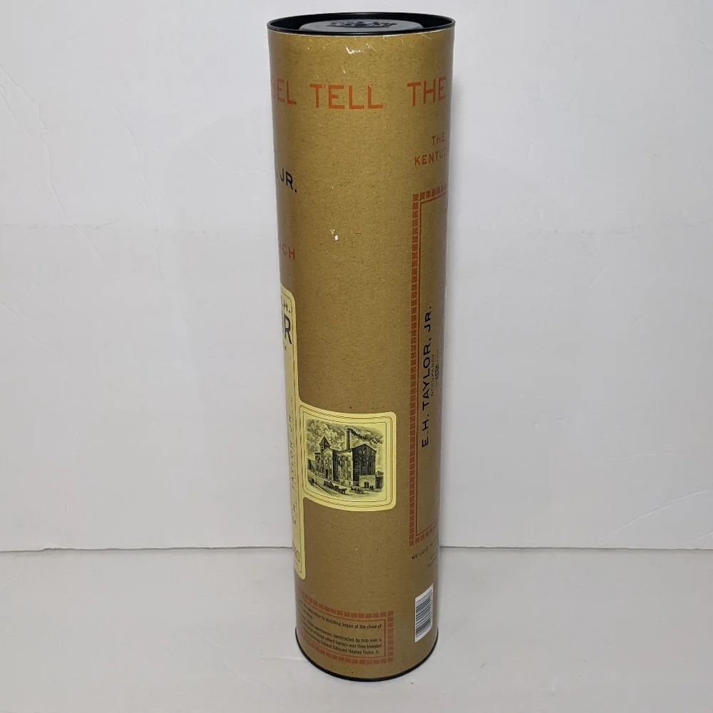 Colonel E. H. Taylor Bourbon Whiskey Bottle with box